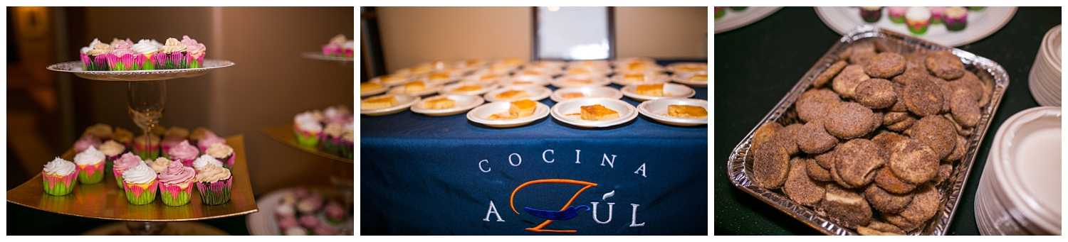 traditional New Mexican desserts for desert wedding at Casa Rondena Winery in Albuquerque