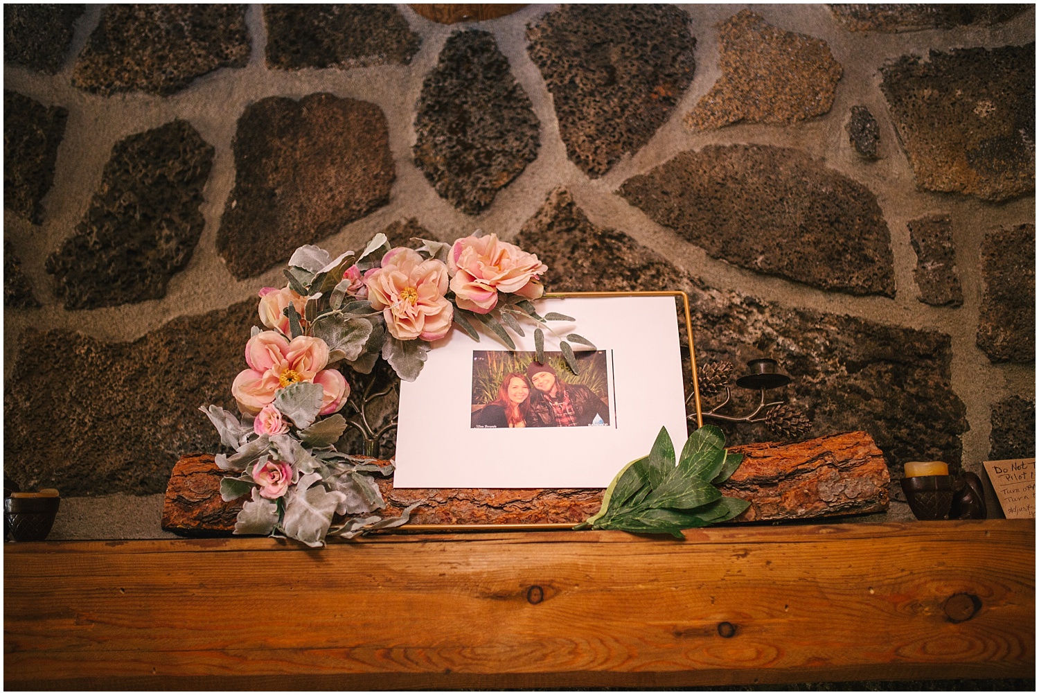 Intimate mountain cabin wedding photos | Colorado Springs wedding photographer