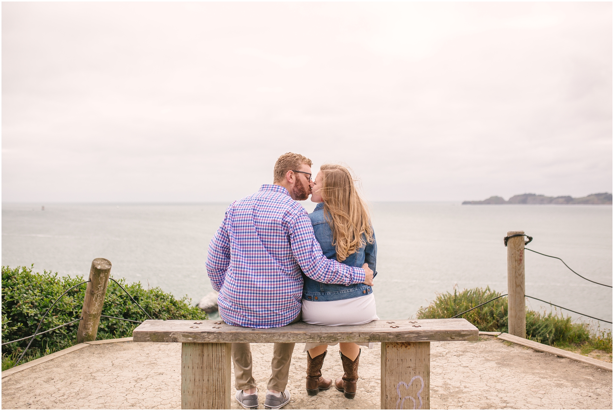 San Francisco engagement pictures in Presidio