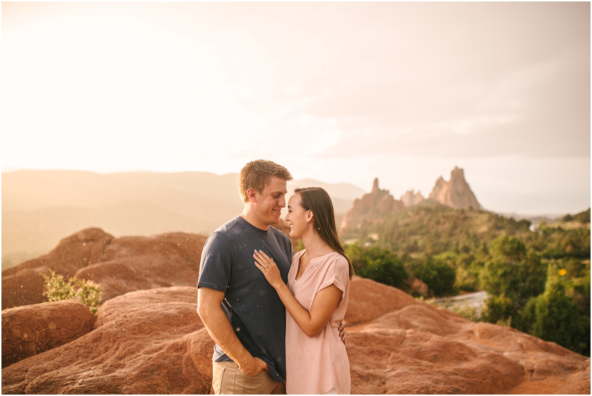 Garden of the Gods - Favorite Colorado Mountain Locations for Adventurous Engagement Pictures