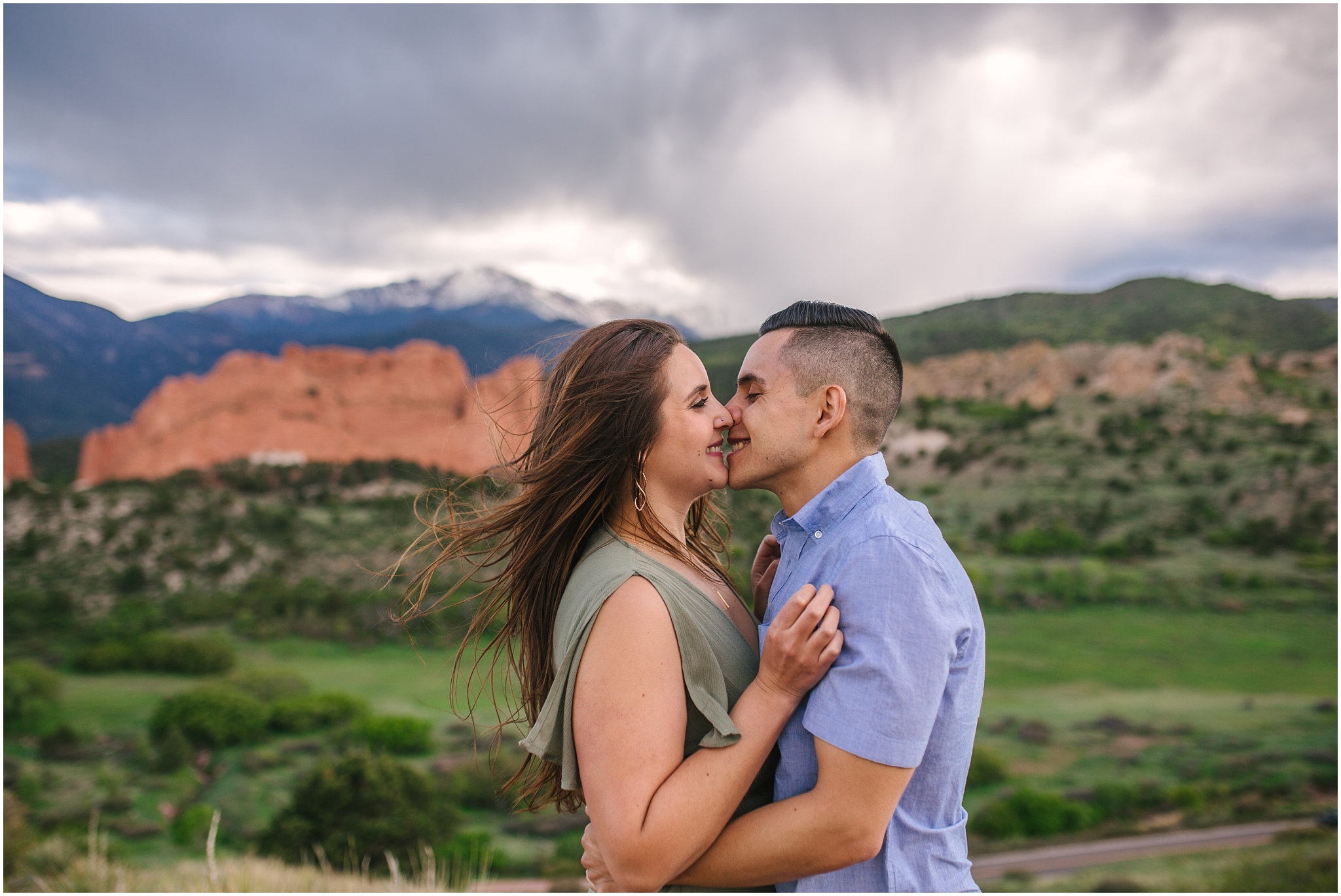 Garden of the Gods - Favorite Colorado Mountain Locations for Adventurous Engagement Pictures