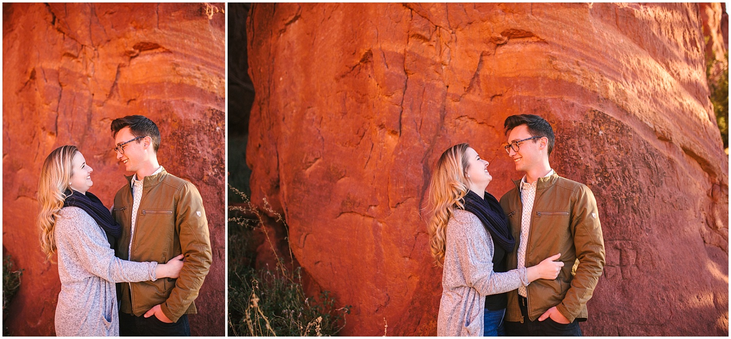 Couples portraits at Jemez Red Rocks New Mexico