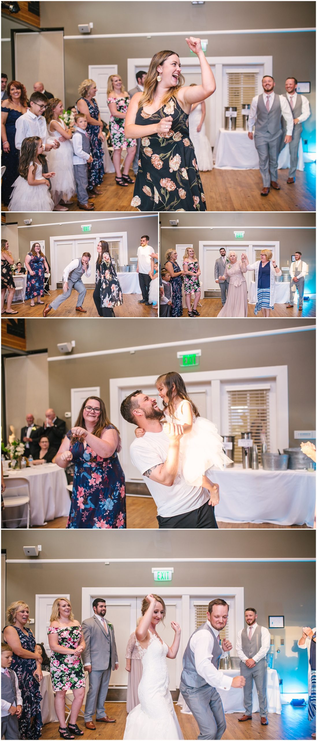 Cordera Community Center wedding reception in Colorado Springs