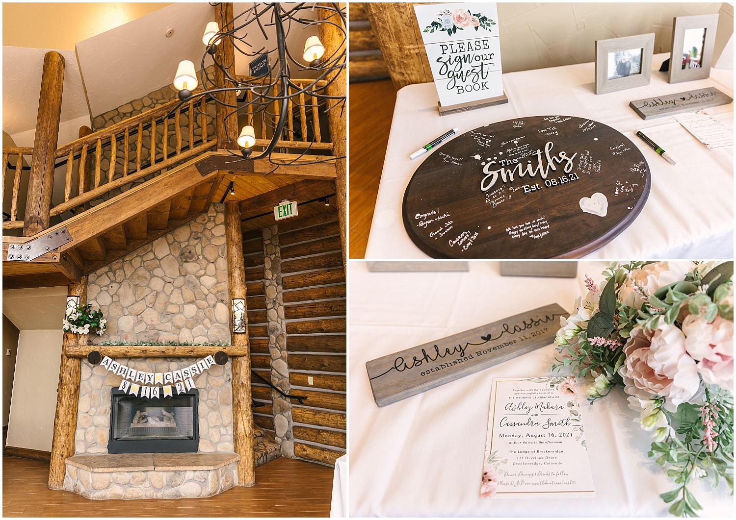 Lodge at Breckenridge wedding details
