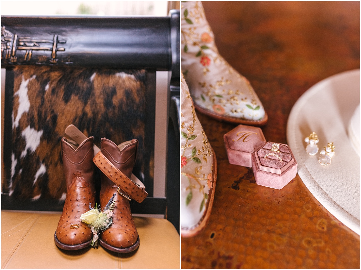 chic southwest wedding details for Taos New Mexico elopement