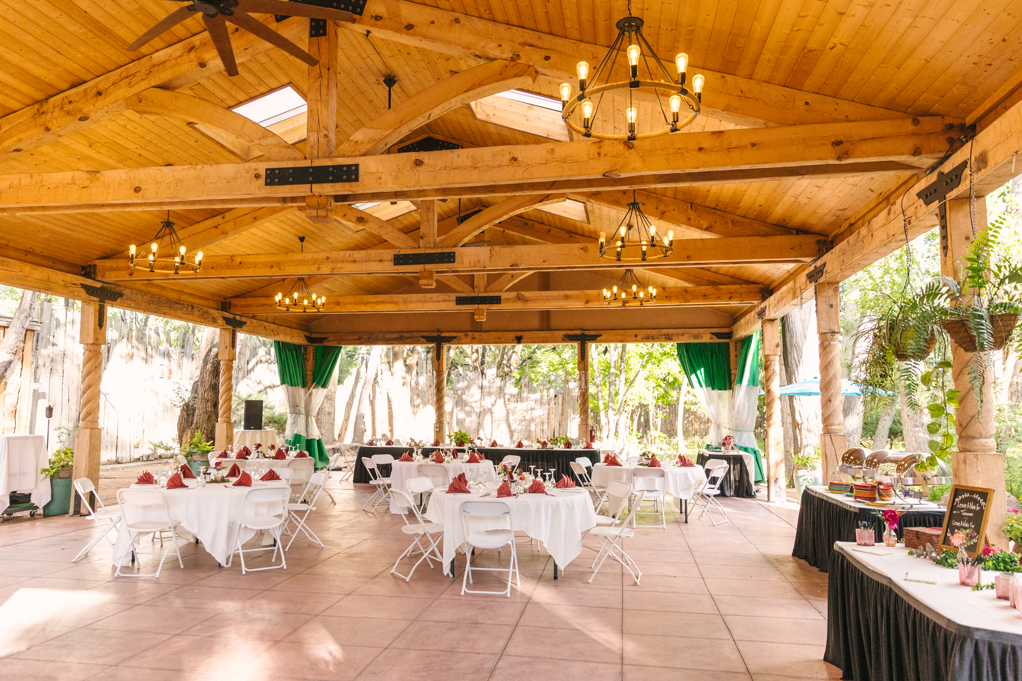 El Pinto Restaurant wedding reception space in Albuquerque New Mexico