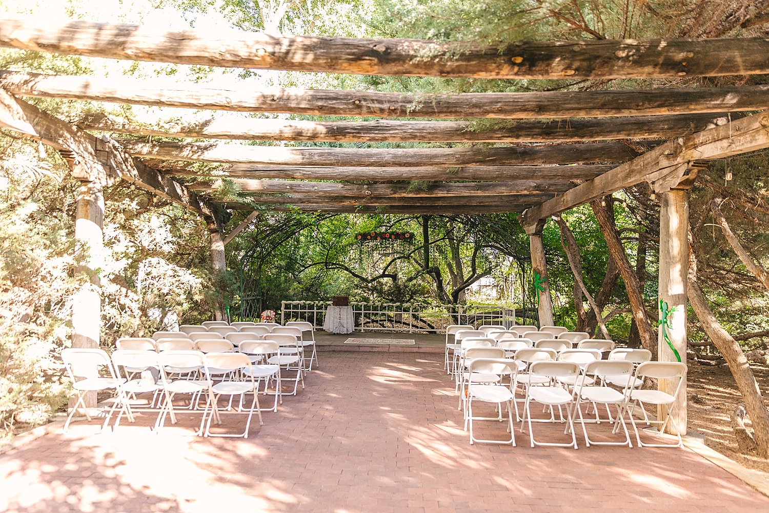 El Pinto Restaurant wedding ceremony space in Albuquerque New Mexico