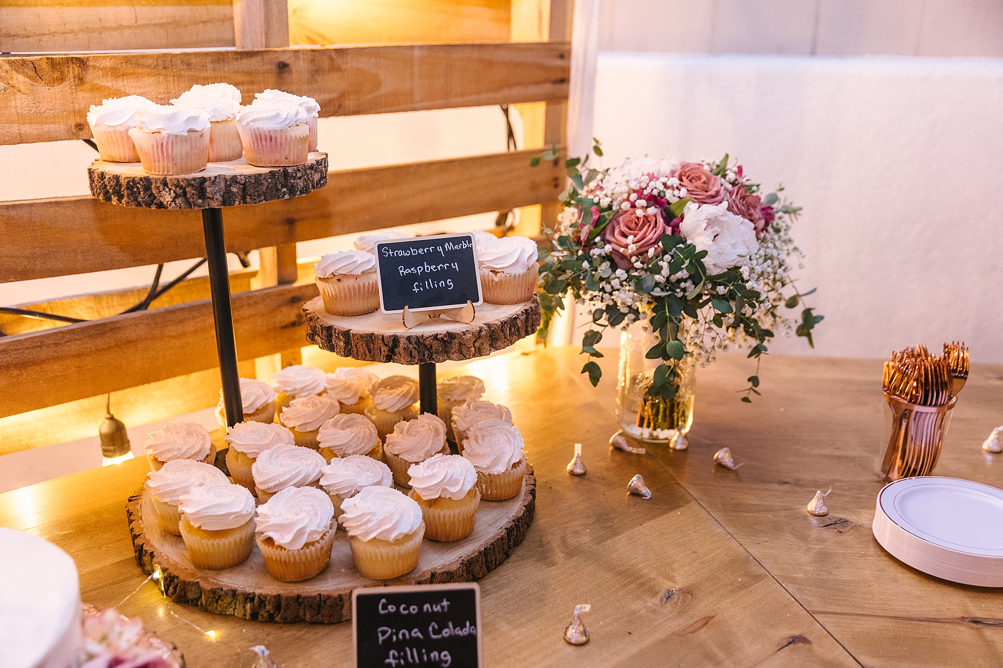 fall farm wedding decor at Old Town Farm