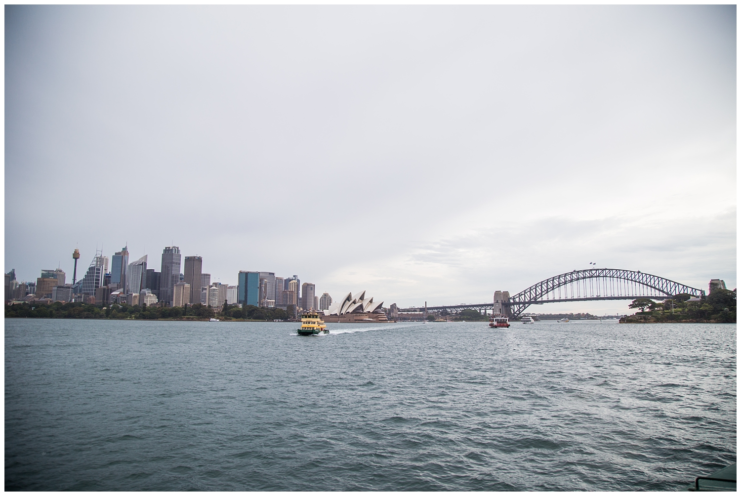 travel photography at Sydney Harbour in Sydney,