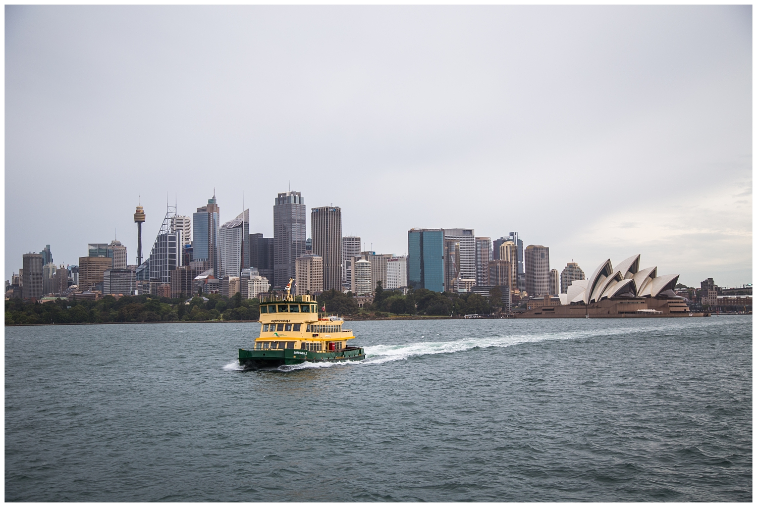 travel photography at Sydney Harbour in Sydney,