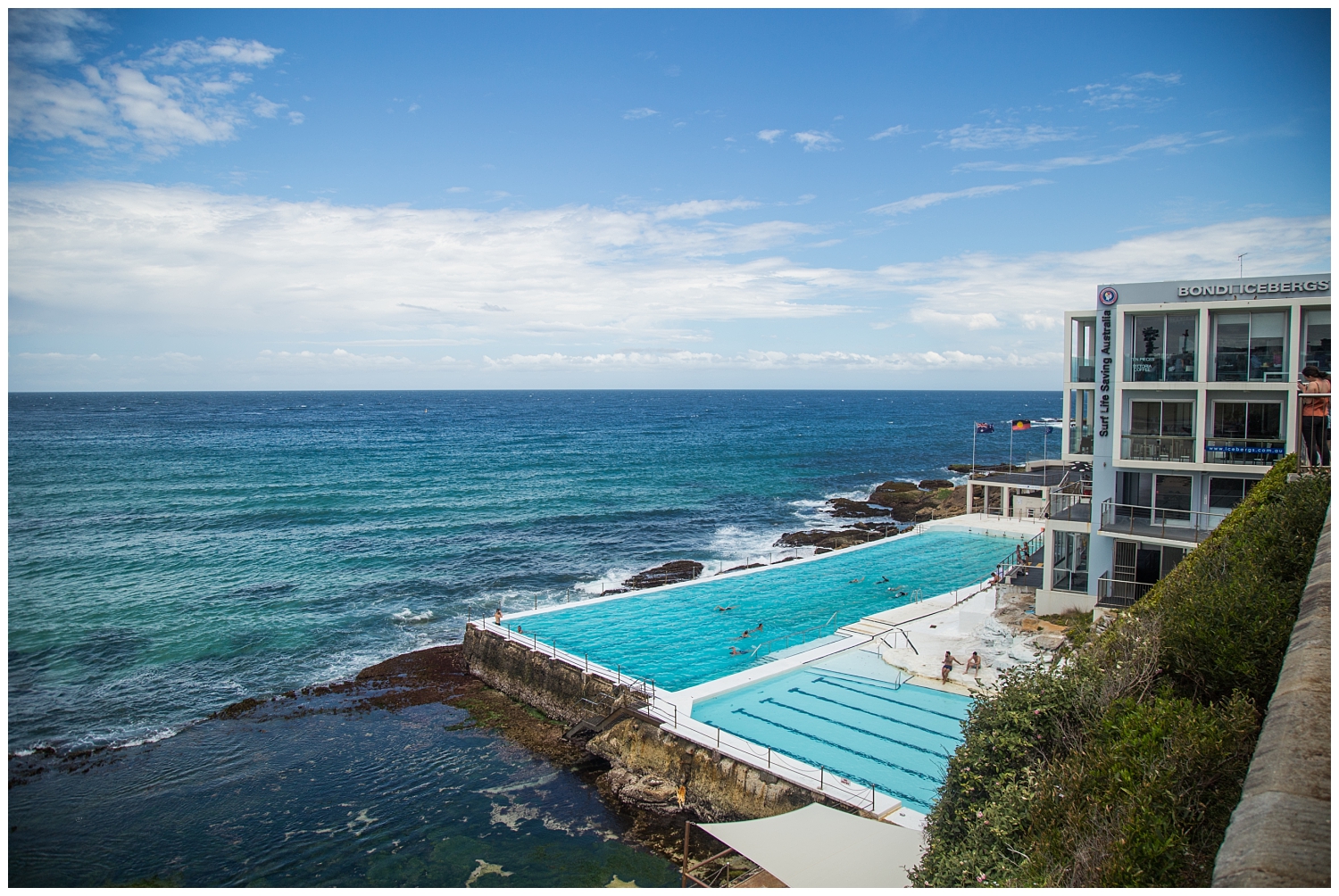 Australia: destination wedding photographer,travel photography at Bondi Beach in Sydney,