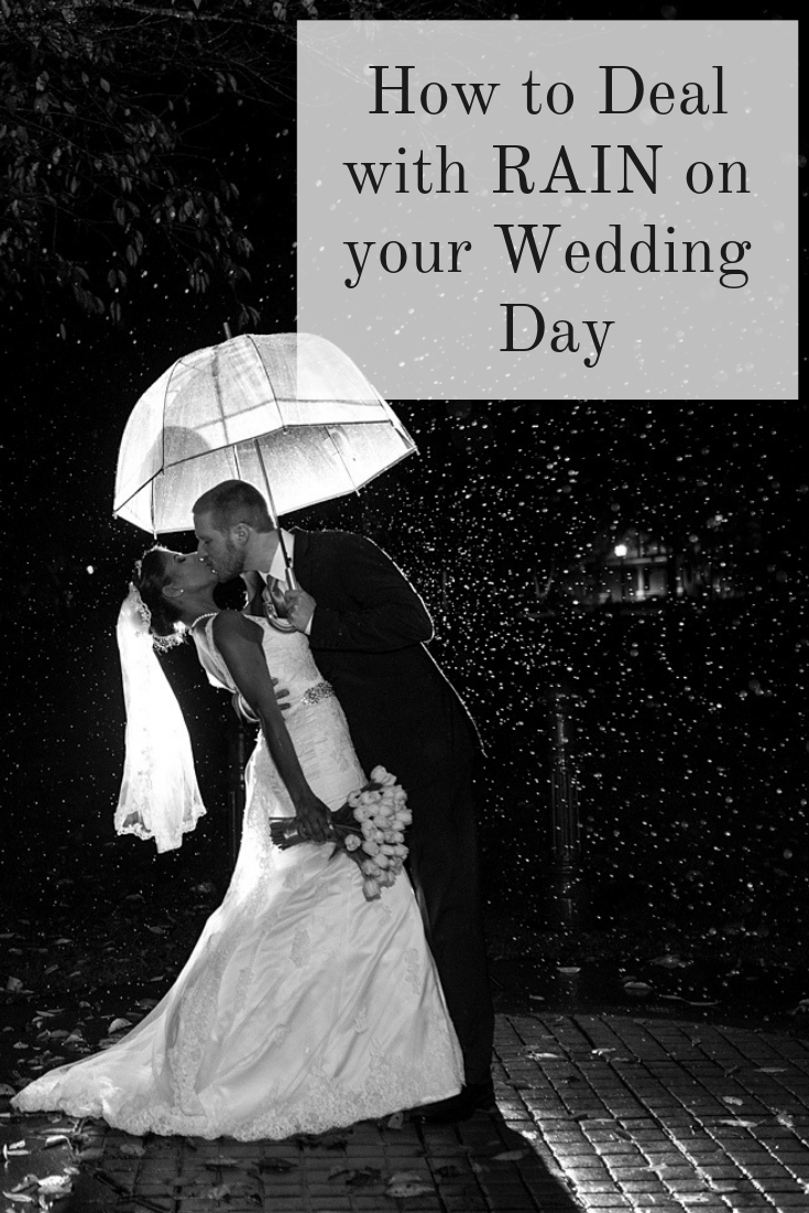 How to deal with rain on your wedding day. Tips from Denver & Seattle wedding photographer.