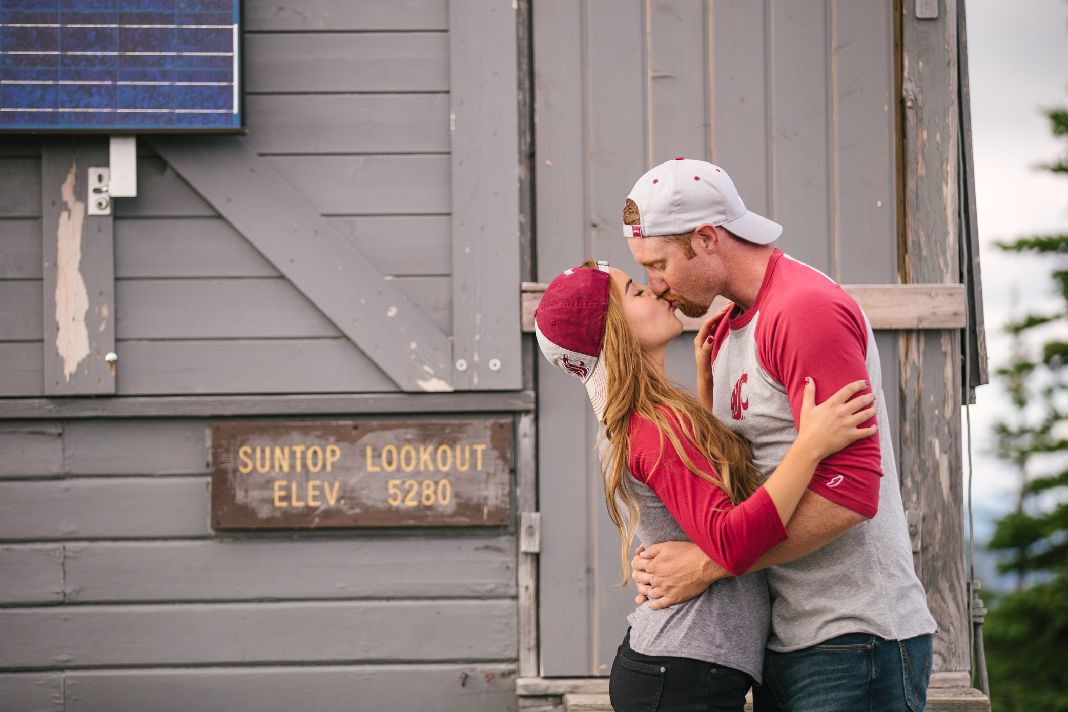 How to personalize your engagement pictures: do your favorite activity together.