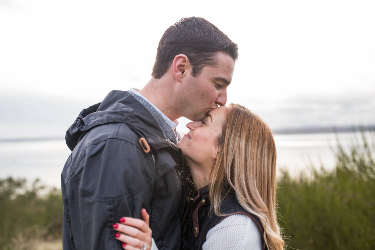 Style tips for amazing engagement pictures: wear layers.