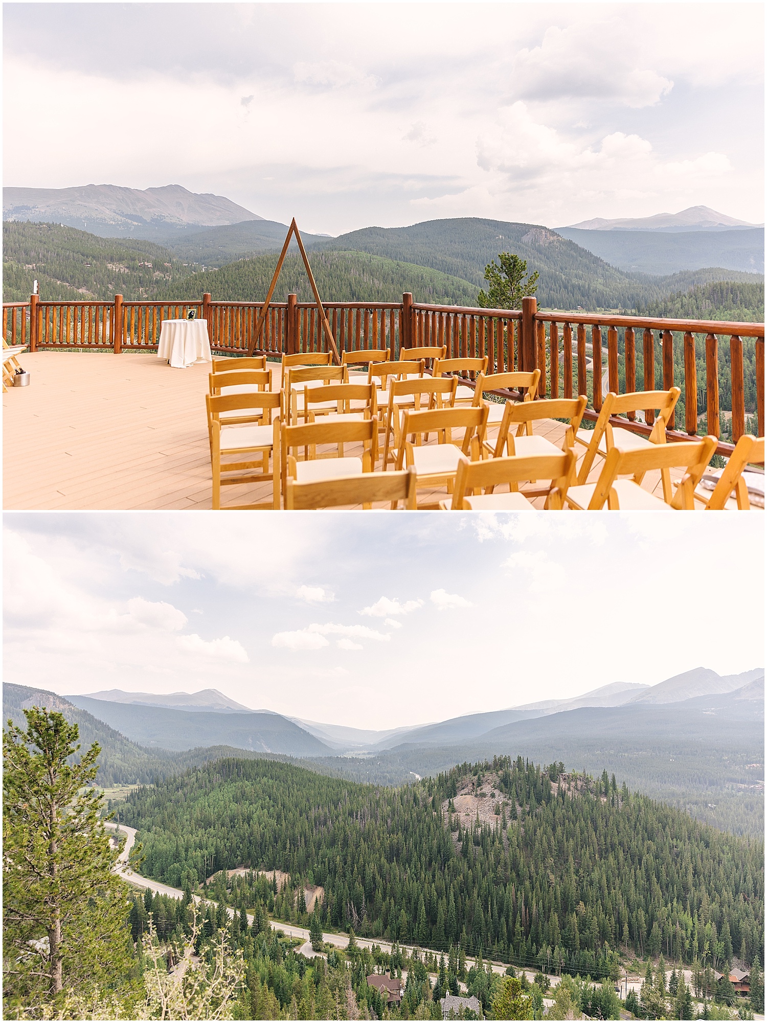 Summer mountain wedding at the Lodge at Breckenridge